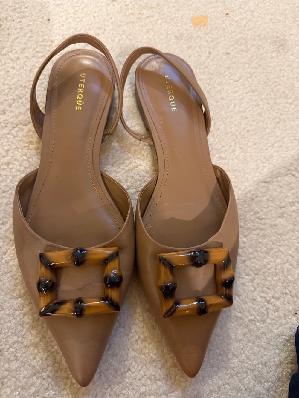 Uterque leather heels